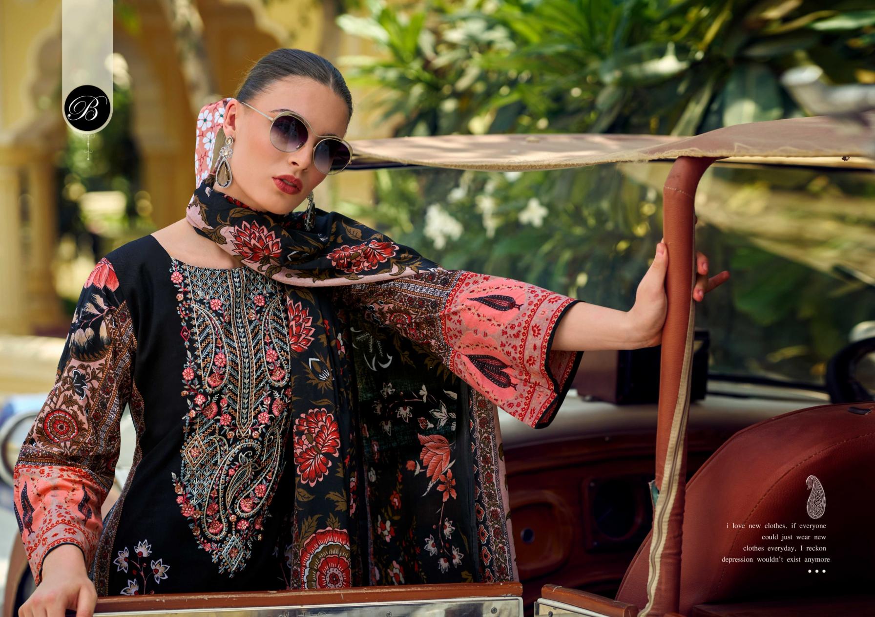 belliza launch naira vol 106 summer collection cotton kurta set