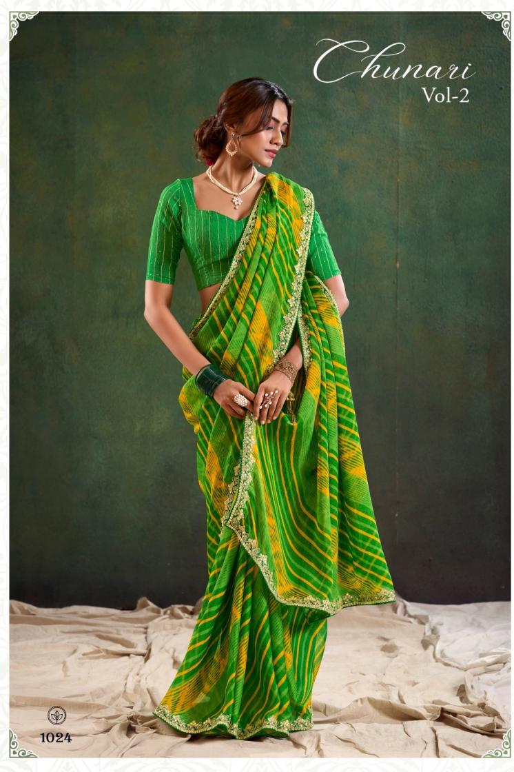 stavan by chunari all time hites chiffon stylish look saree supplier