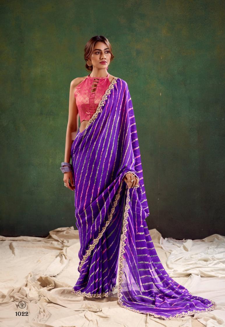 stavan by chunari all time hites chiffon stylish look saree supplier