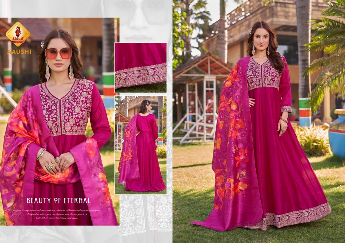 shruti ghunghat vol 3 viscose vichitra silk traditional readymade kurti with dupatta