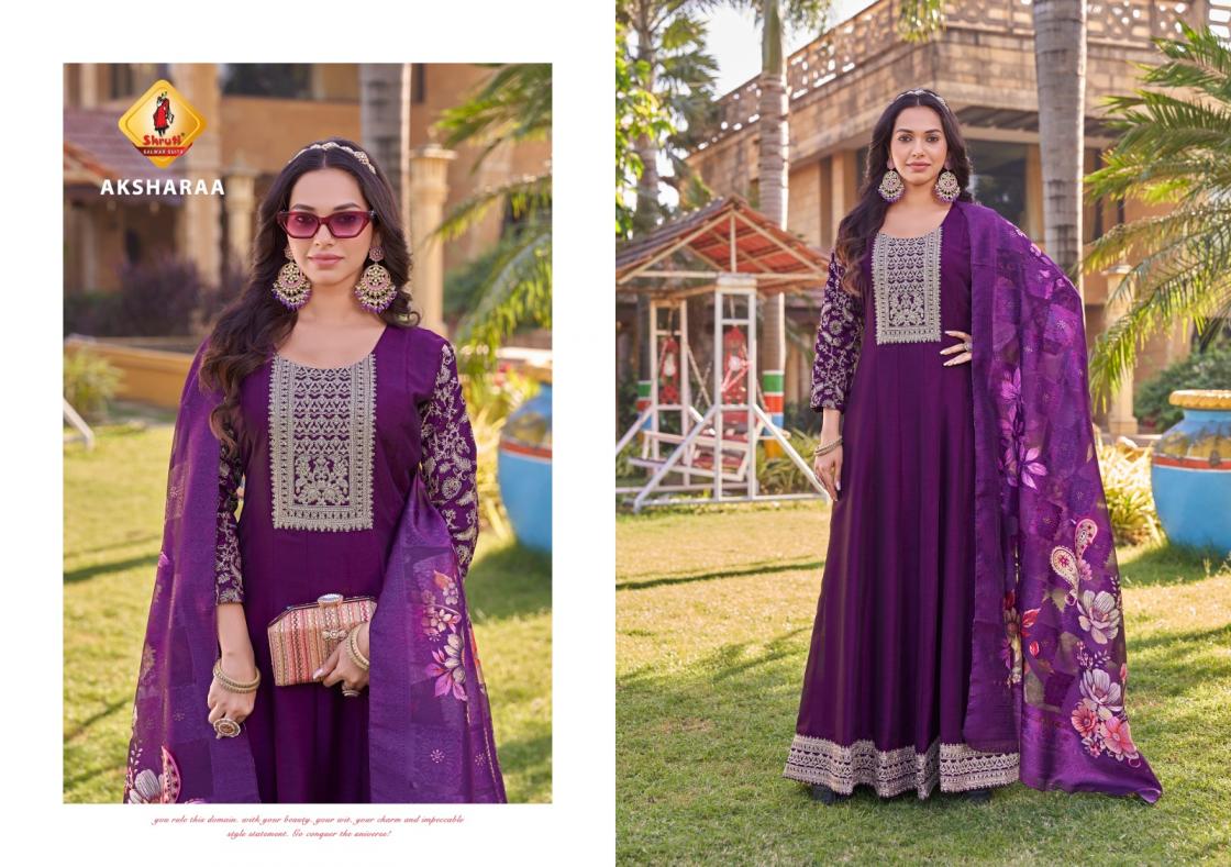 shruti ghunghat vol 3 viscose vichitra silk traditional readymade kurti with dupatta
