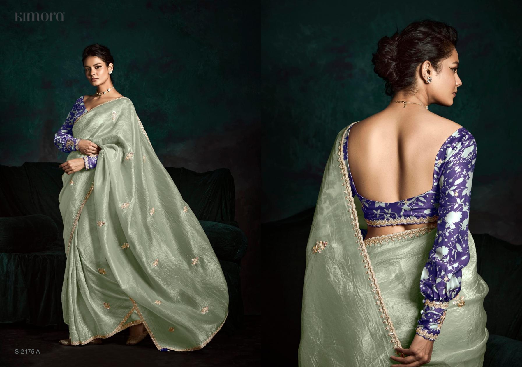 KIMORA RANGAT 2175 COLOURS BEAUTIFIED TRADITIONAL SAREE PERFECT FOR FESTIVALS