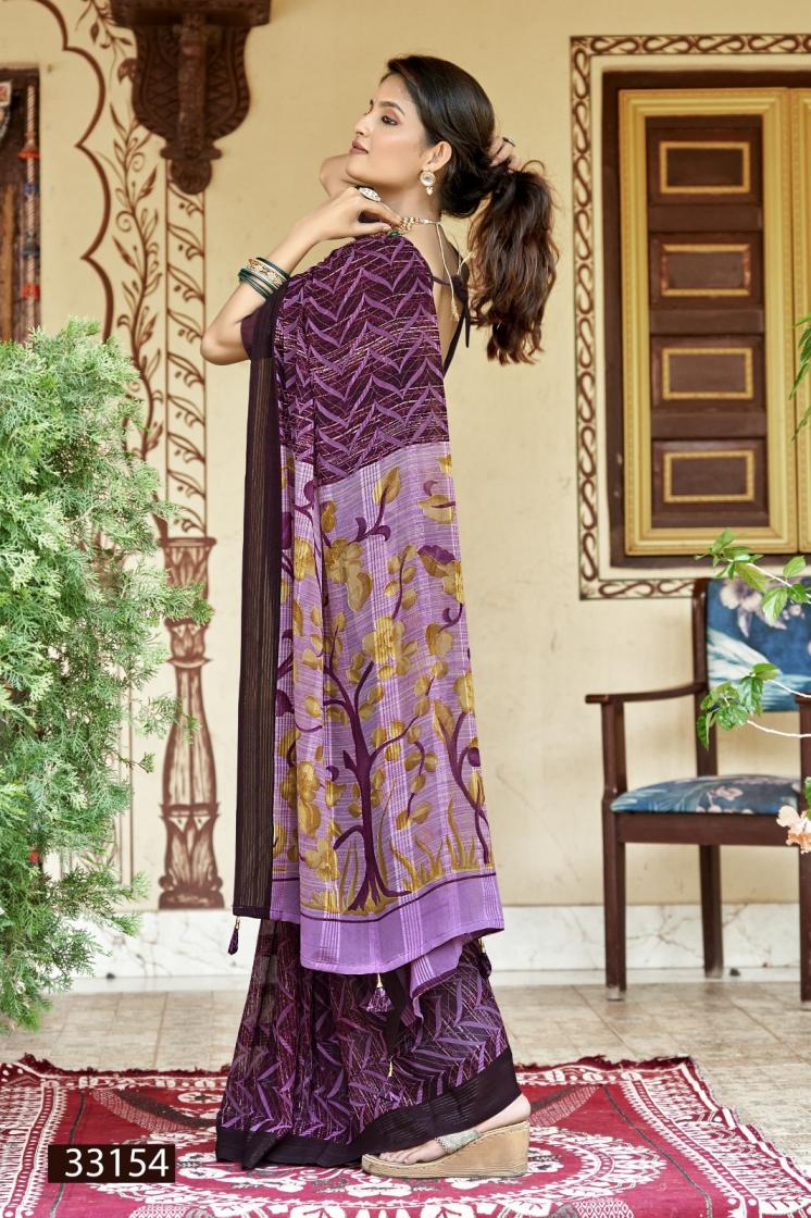 VALLABHI PRINT REGINA VOL 15 GEORGETTE CASUAL SAREE FOR WOMENS