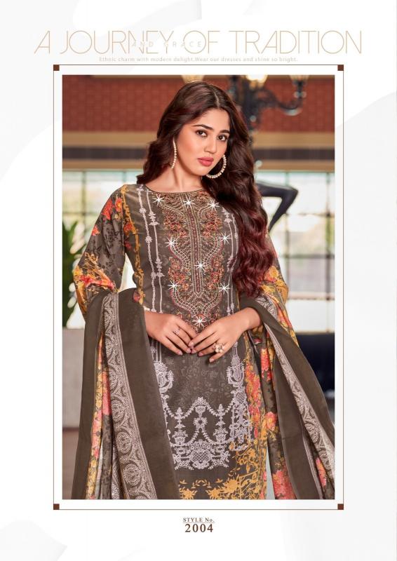 VANDANA CREATION NAGINA VOL 2 COTTON MODEL PAKISTANI 3PCS DRESS