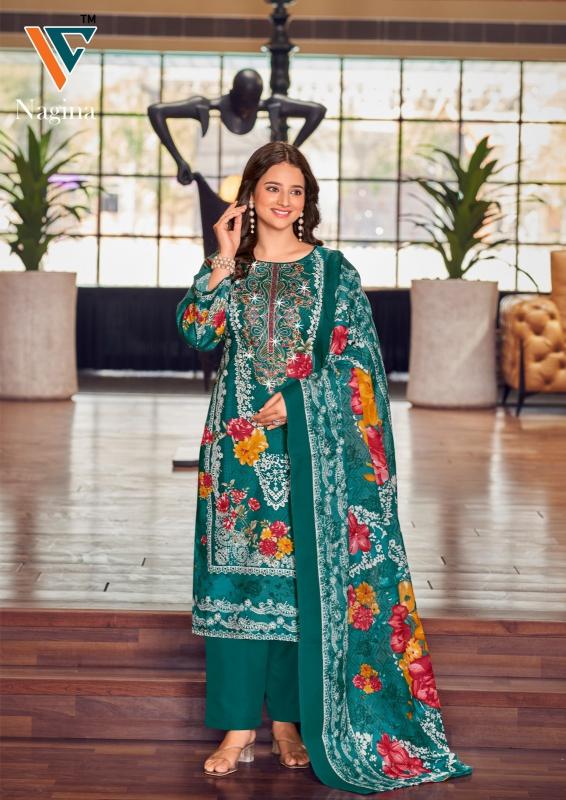 VANDANA CREATION NAGINA VOL 2 COTTON MODEL PAKISTANI 3PCS DRESS