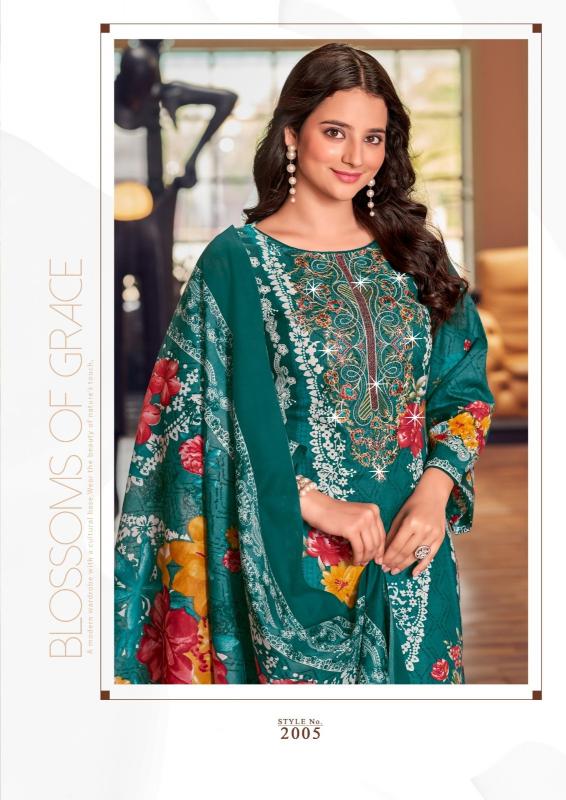 VANDANA CREATION NAGINA VOL 2 COTTON MODEL PAKISTANI 3PCS DRESS