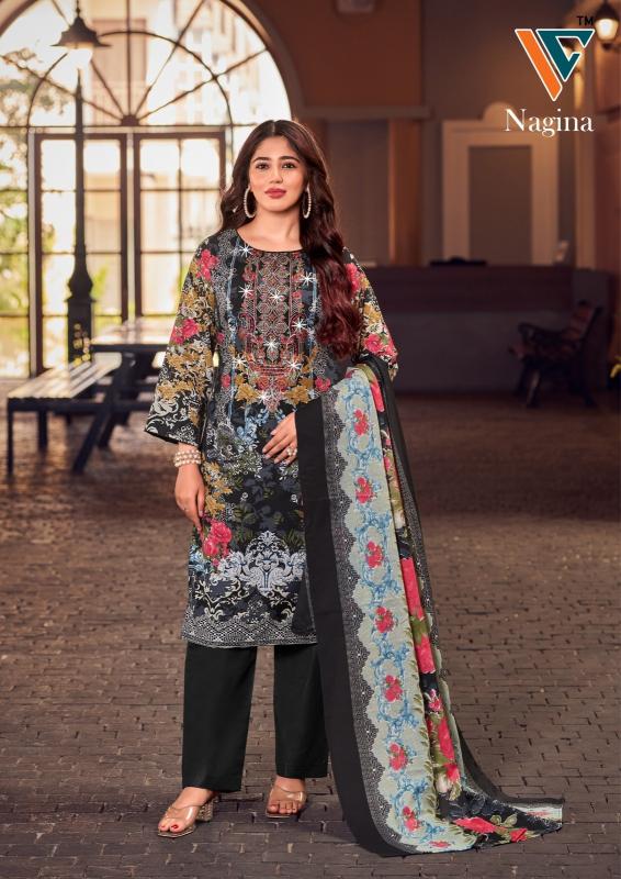 VANDANA CREATION NAGINA VOL 2 COTTON MODEL PAKISTANI 3PCS DRESS