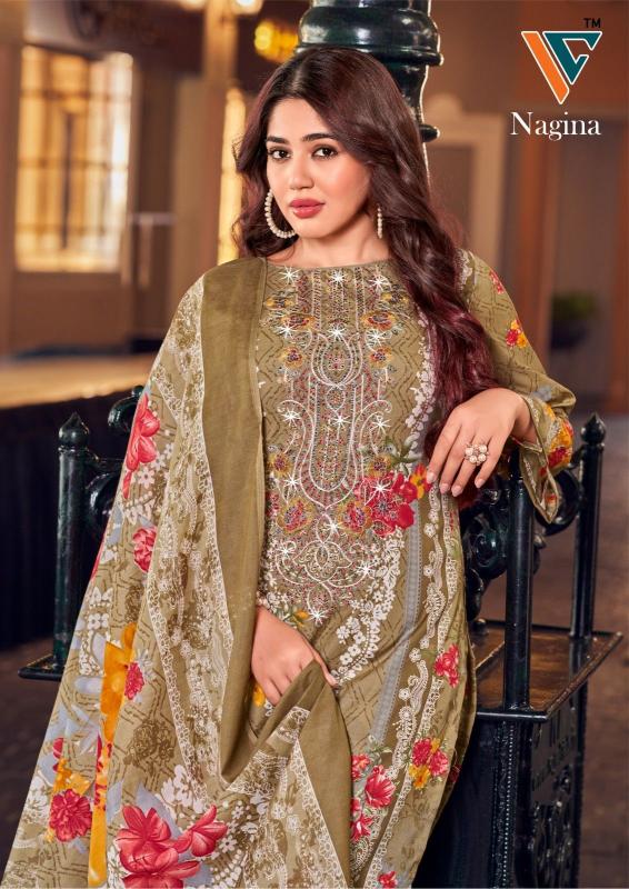 VANDANA CREATION NAGINA VOL 2 COTTON MODEL PAKISTANI 3PCS DRESS