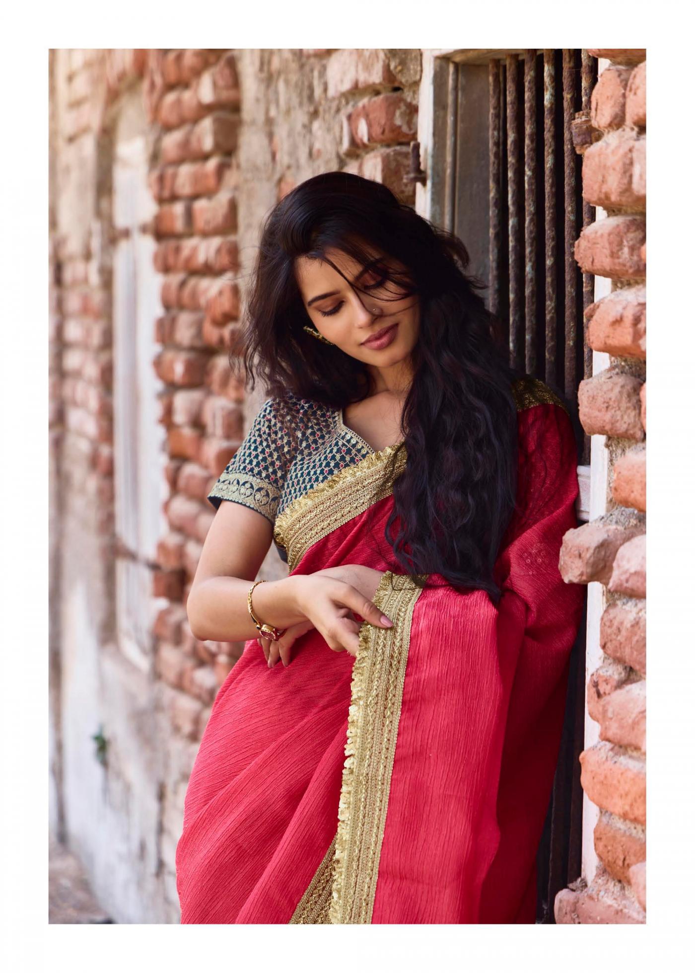 LT FASHION SILVER STONE VOL 19 COSMOS DESIGNER SAREE FOR WOMENS