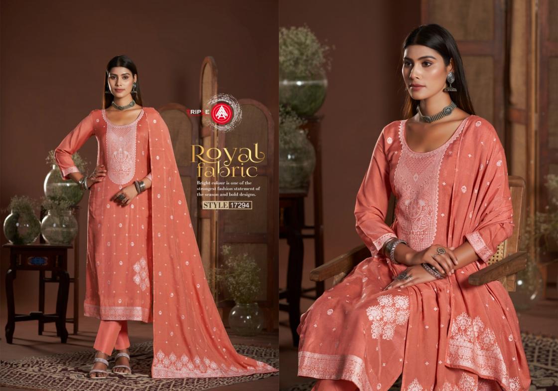 TRIPLE AAA LUNCH KIA LIGHT DESIGNER MUSLIN LAKHNAVI FESTIVAL WEAR SALWAR SUIT