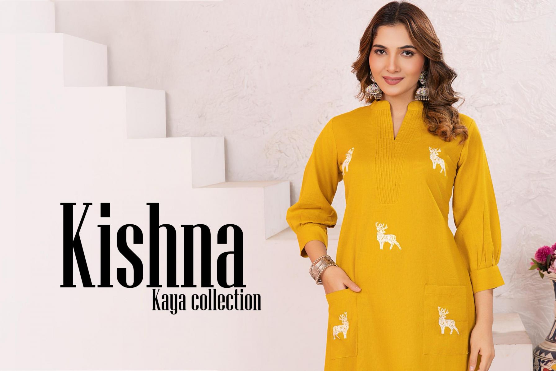 KISHNA BY KAYA COTTON FLEX READYMADE STYLISH CO-ORD SETS SUPPLIER