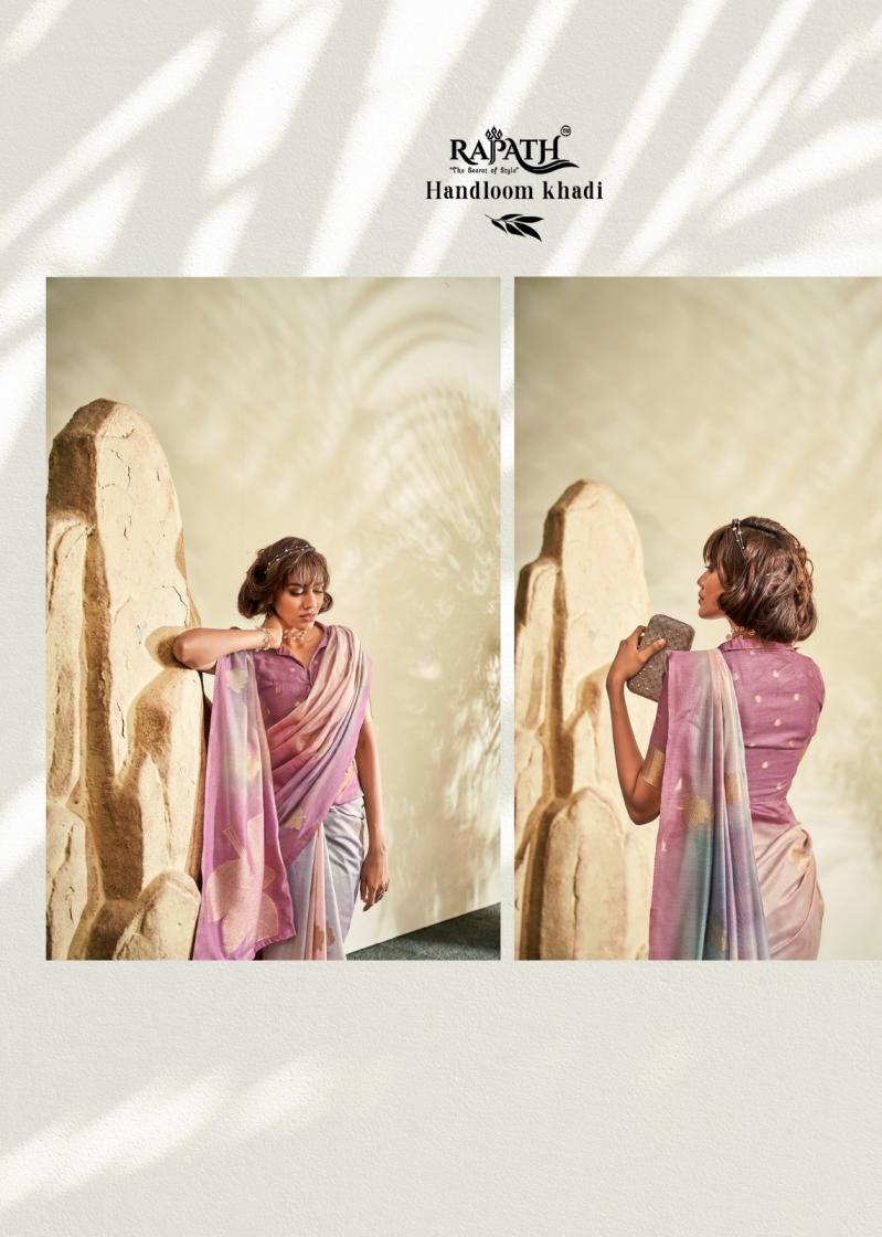 RAJPATH ASOPALAVA SOFT HANDLOOM SILK FASHIONABLE SAREE WHOLESALER