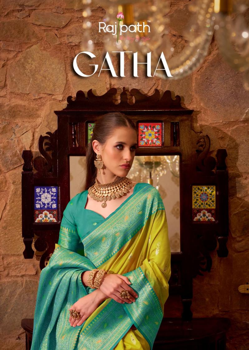 RAJPATH LAUNCH GATHA SILK TRADITIONAL SAREES PERFECT FOR FESTIVALS