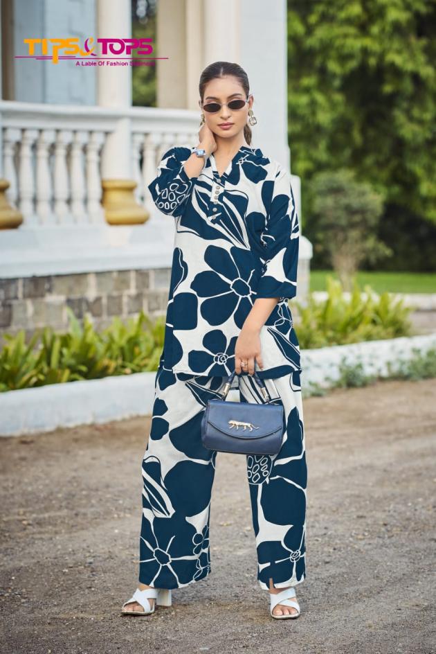 FASHION BEATS VOL 11 BY TIPS AND TOPS READYMADE STYLISH CO-ORD SET FOR LADIES