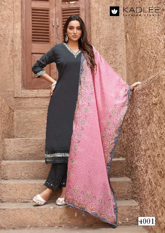 KADLEE NAKASHI WHOLESALE FULLY STITCHED 3PCS DESIGNER SUITS