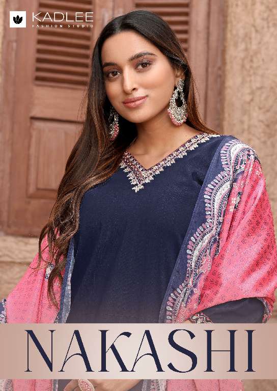 KADLEE NAKASHI WHOLESALE FULLY STITCHED 3PCS DESIGNER SUITS