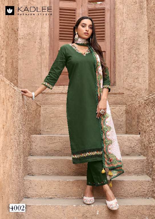 KADLEE NAKASHI WHOLESALE FULLY STITCHED 3PCS DESIGNER SUITS
