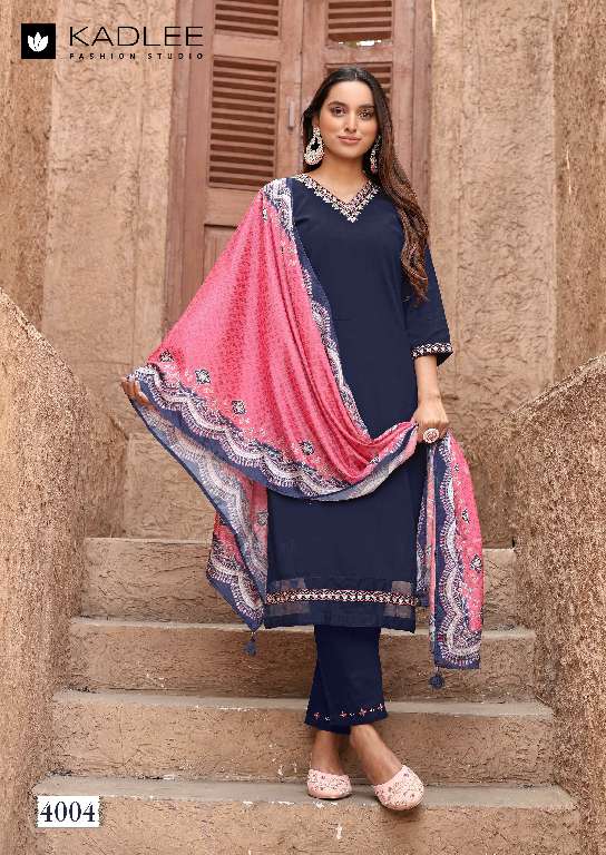 KADLEE NAKASHI WHOLESALE FULLY STITCHED 3PCS DESIGNER SUITS