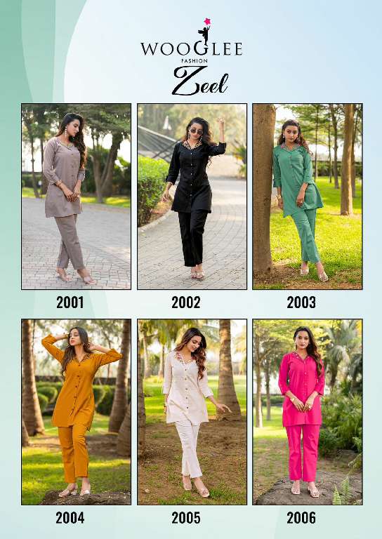 WOOGLE ZEEL WHOLESALE PURE COTTON TRENDY CORD SET
