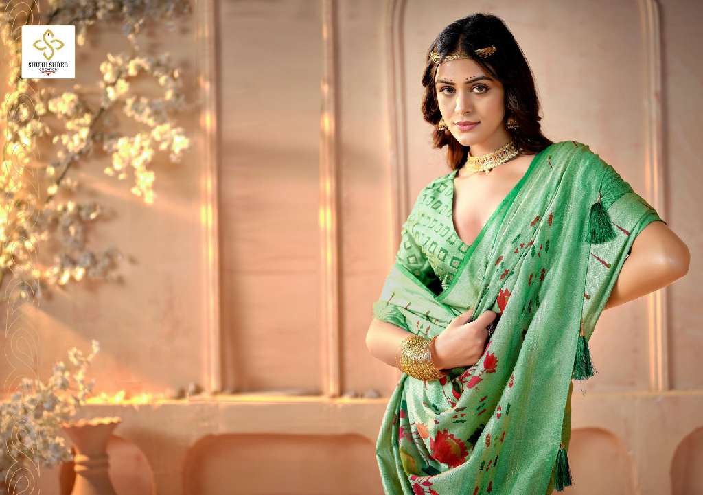 SHUBH SHREE SHALIGRAM VOL-6 WHOLESALE DESIGNER SAREES WITH FANCY COLOURS