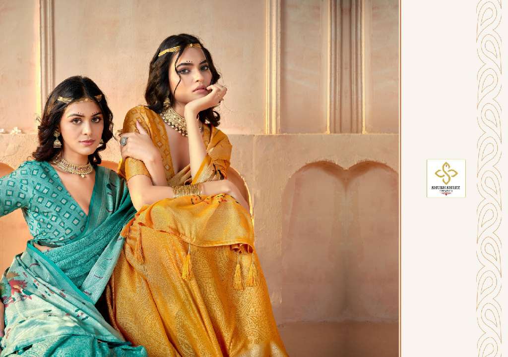 SHUBH SHREE SHALIGRAM VOL-6 WHOLESALE DESIGNER SAREES WITH FANCY COLOURS