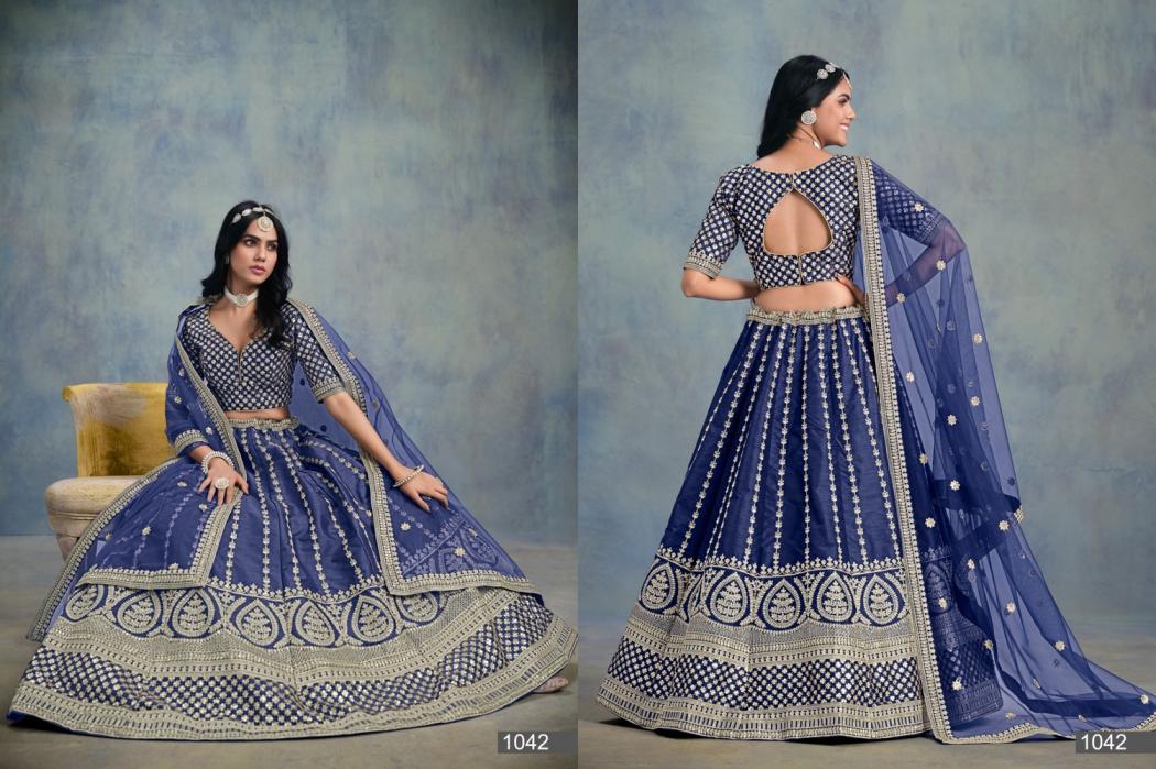 AYANA BY MEHVISH ART SILK TRADITIONAL WEAR UNSTITCH CHANIYA CHOLI
