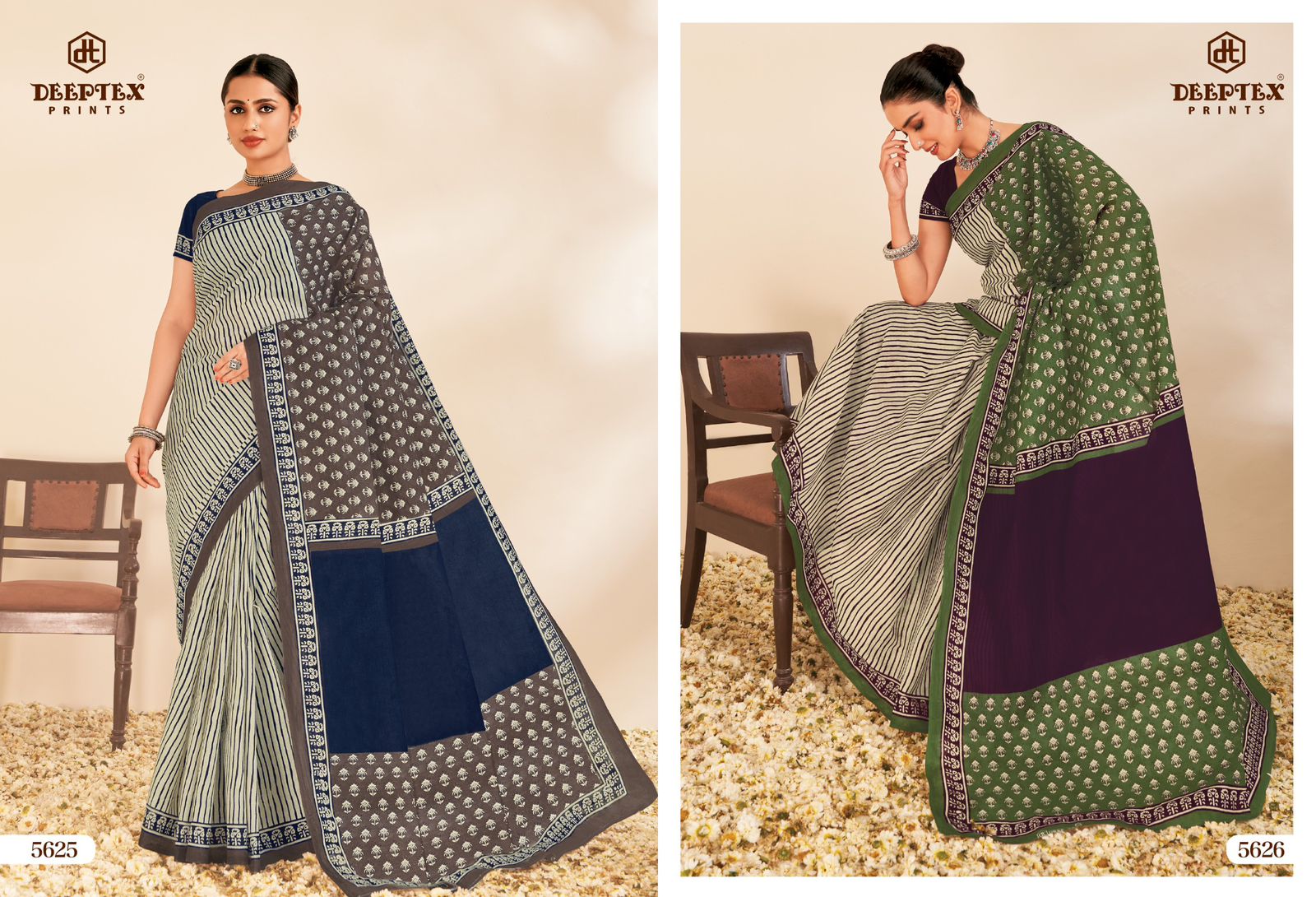 Deeptex Mother India Vol-56 Wholesale Pure Cotton Sarees