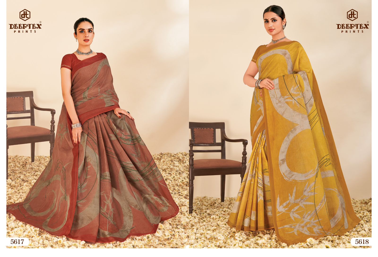 Deeptex Mother India Vol-56 Wholesale Pure Cotton Sarees