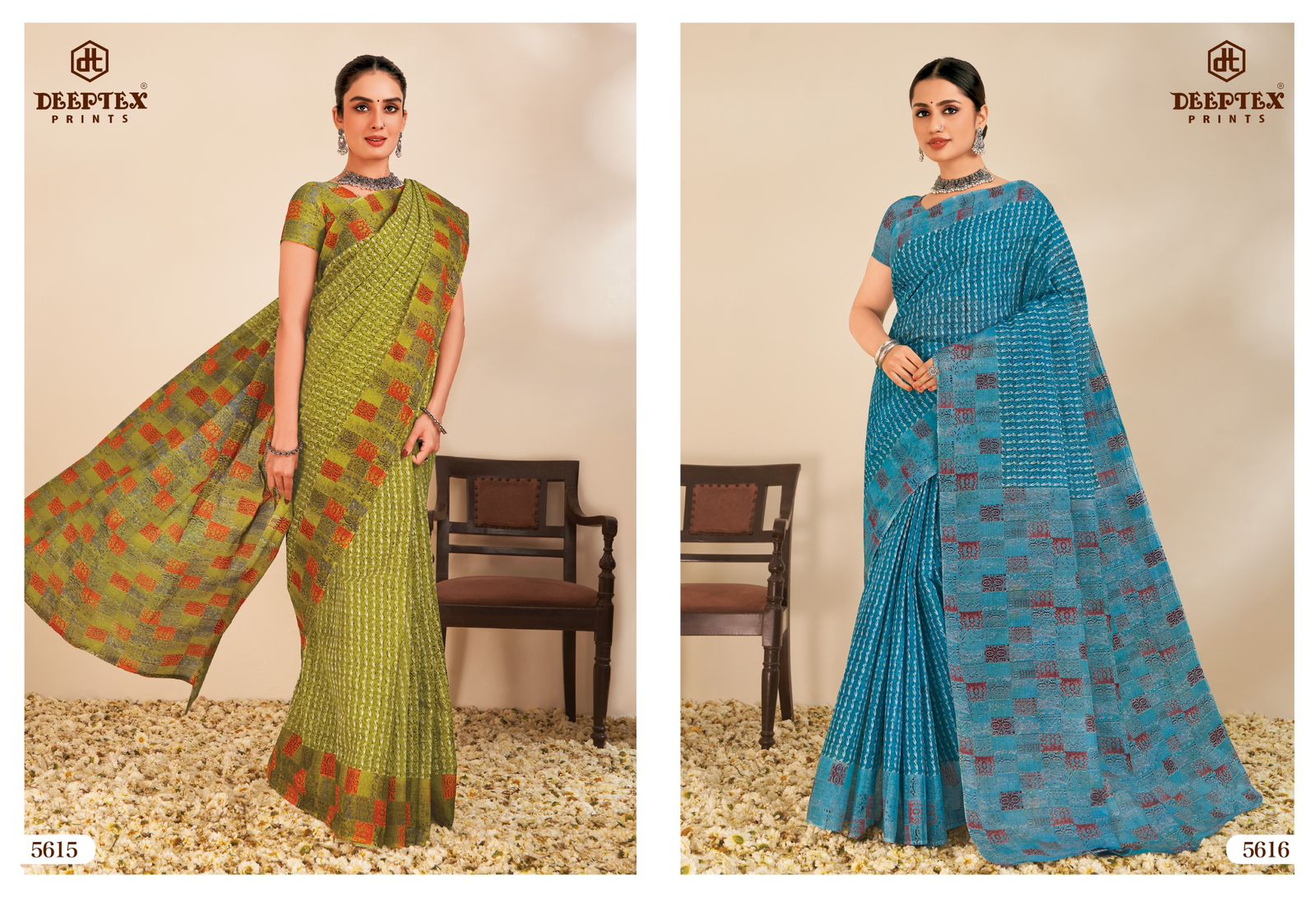 Deeptex Mother India Vol-56 Wholesale Pure Cotton Sarees
