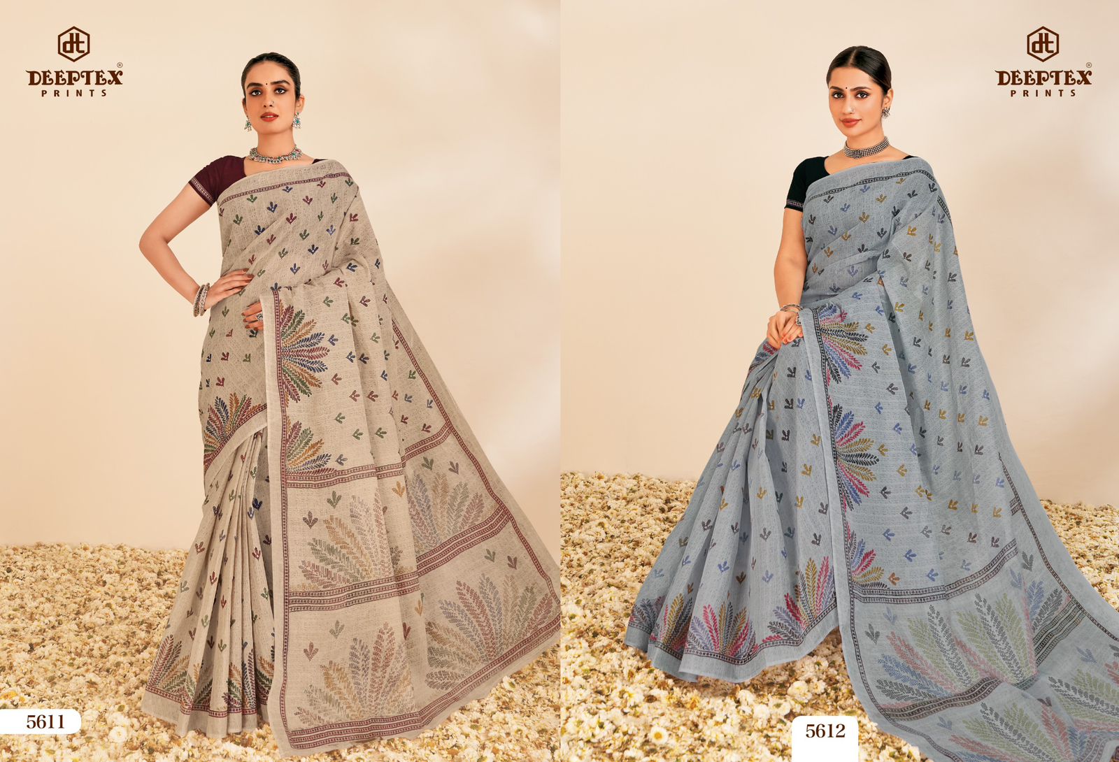 Deeptex Mother India Vol-56 Wholesale Pure Cotton Sarees