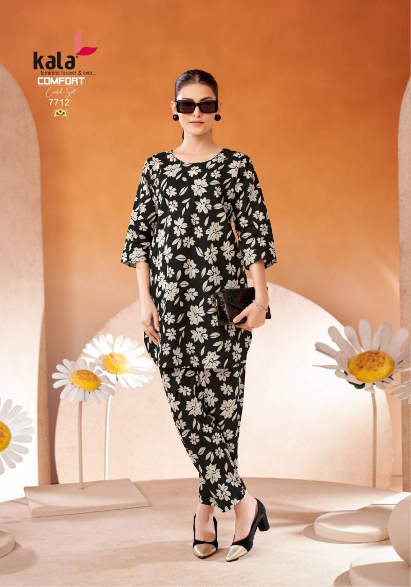 Kala Comfort Cord Set Vol 2 Cotton Printed Co Ord Set