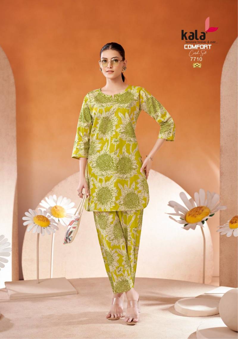 Kala Comfort Cord Set Vol 2 Cotton Printed Co Ord Set