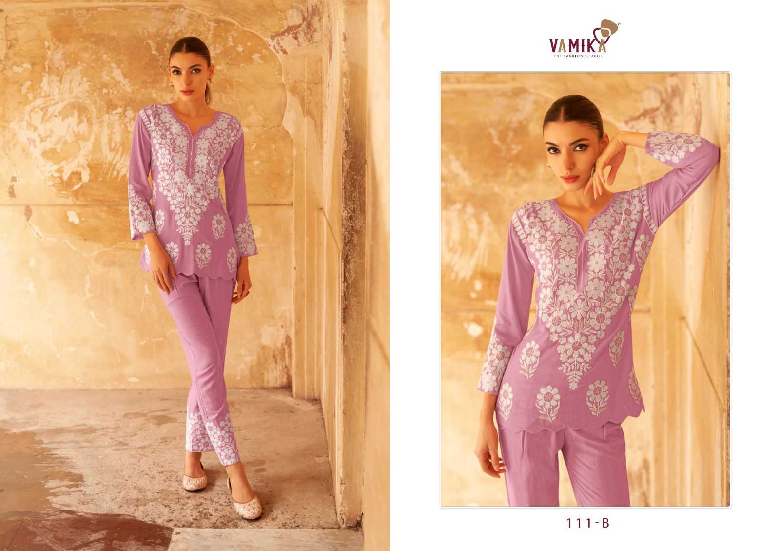 VAMIKA VERONICA VOL 2 READYMADE SEQUENCE WORK FANCY CORD SET