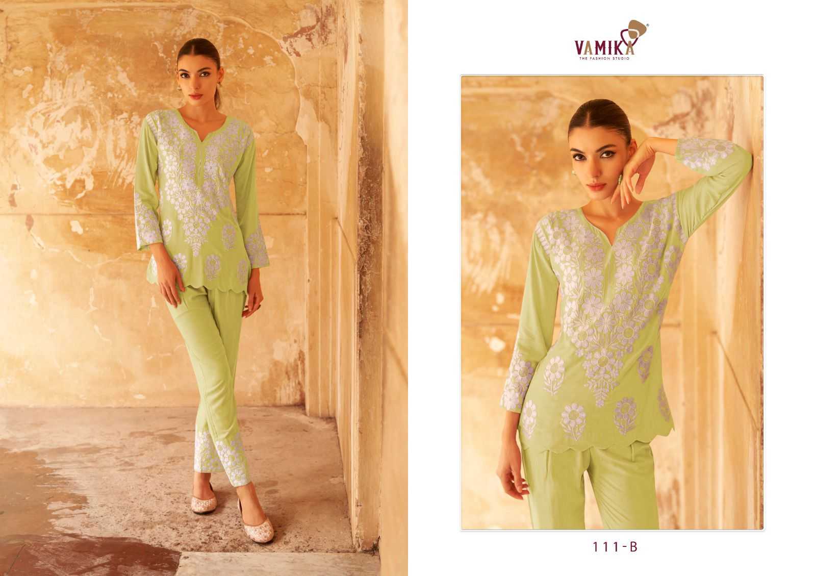 VAMIKA VERONICA VOL 2 READYMADE SEQUENCE WORK FANCY CORD SET