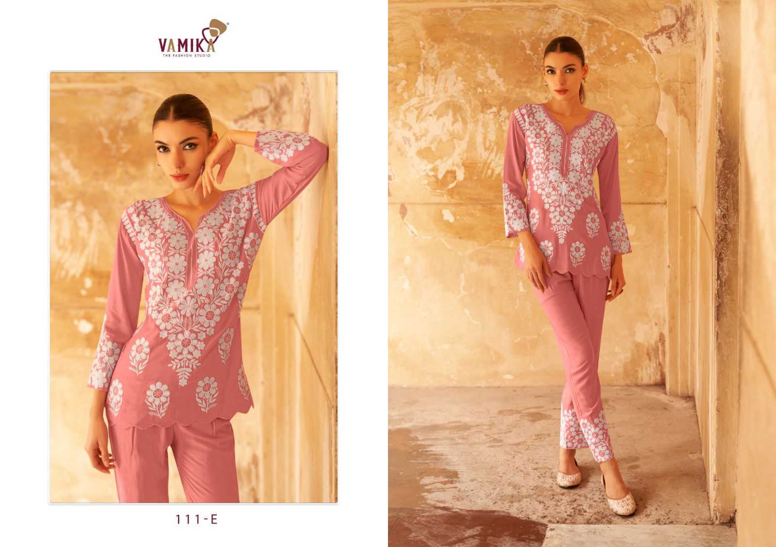 VAMIKA VERONICA VOL 2 READYMADE SEQUENCE WORK FANCY CORD SET