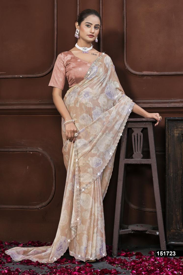 KARUNA VOL 12 BY VALLABHI PRINT CHIFFON SUMMER BEAUTY SAREES