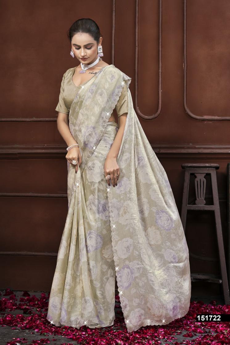 KARUNA VOL 12 BY VALLABHI PRINT CHIFFON SUMMER BEAUTY SAREES