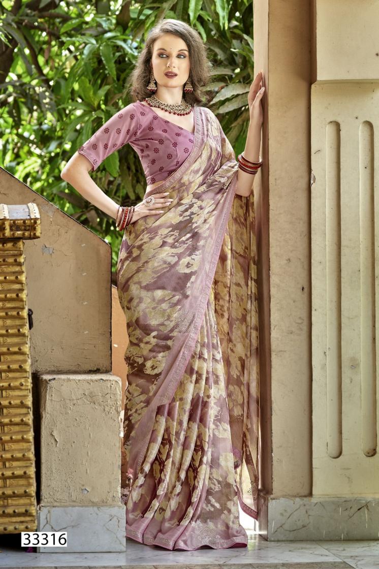 DHANISHTHA VOL 2 BY VALLABHI PRINT BEAUTIFUL LOOK BRASSO SAREES