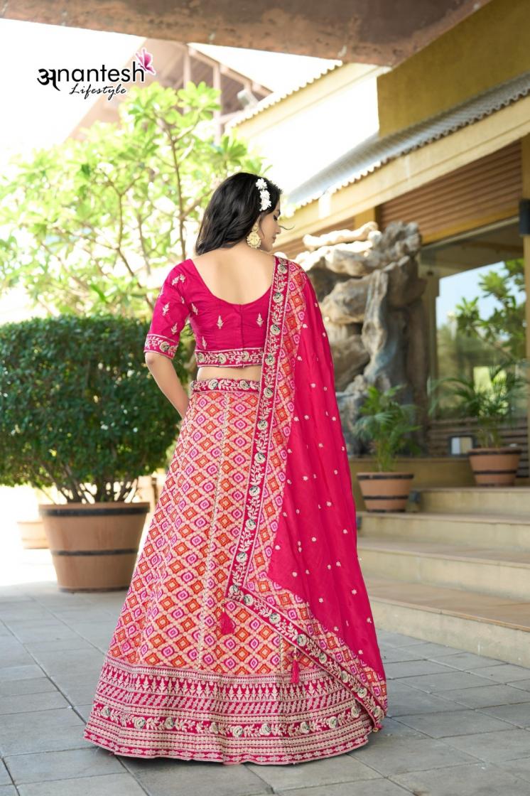 ANANTESH LIFESTYLE 5041 VISCOSE ENGAGEMENT SPECIAL SEMI STITCH CHANIYA CHOLI