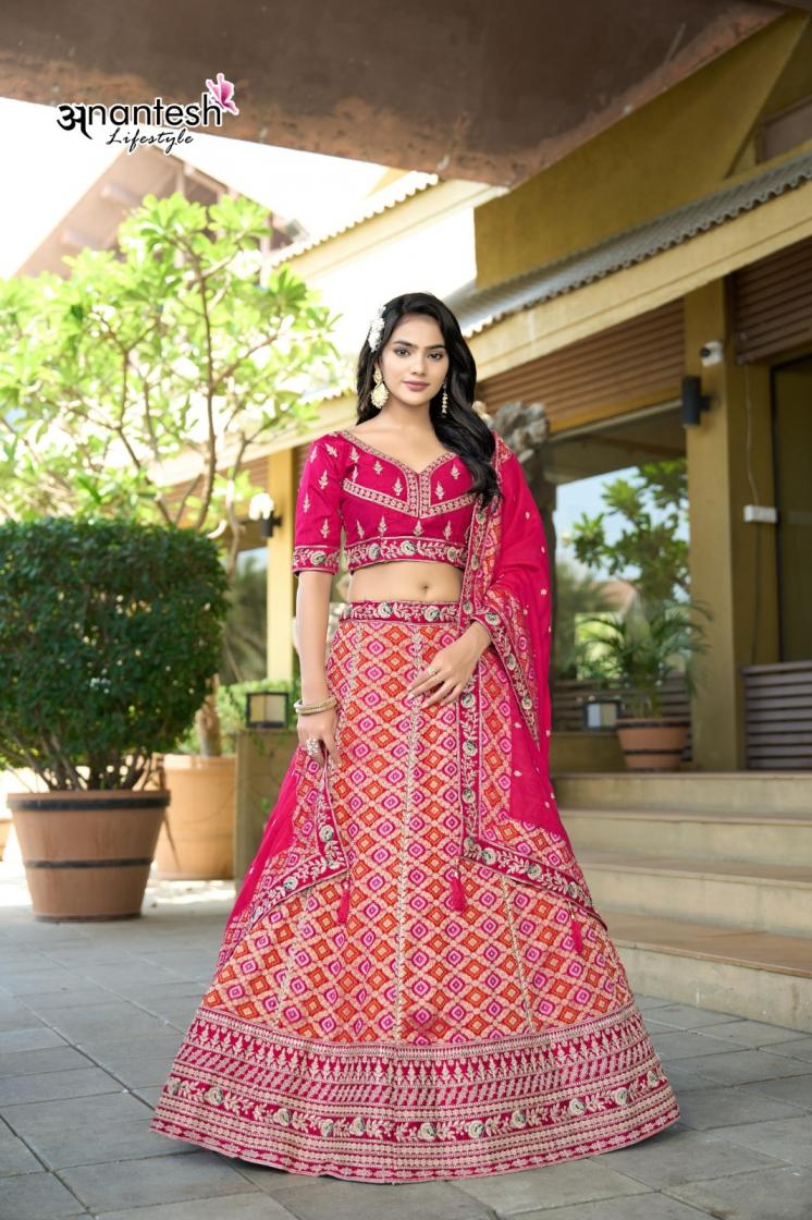 ANANTESH LIFESTYLE 5041 VISCOSE ENGAGEMENT SPECIAL SEMI STITCH CHANIYA CHOLI