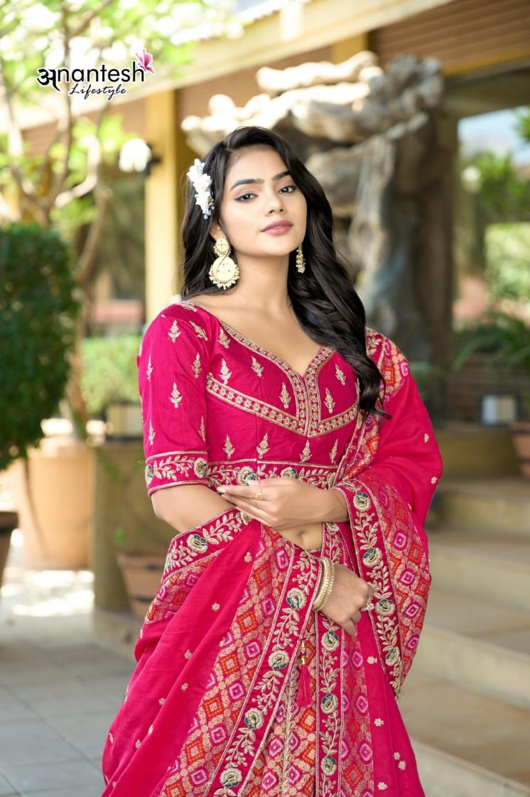 ANANTESH LIFESTYLE 5041 VISCOSE ENGAGEMENT SPECIAL SEMI STITCH CHANIYA CHOLI