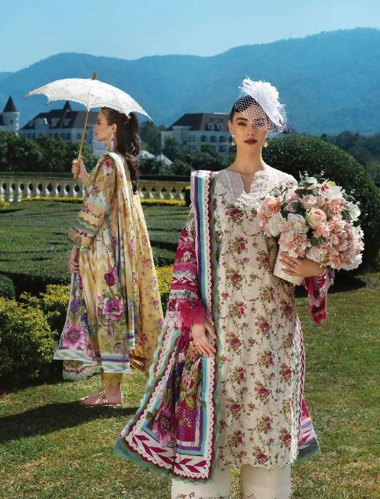 ELAF PRINTED LAWN COLLECTION 2025 WHOLESALE TRENDY ORIGINAL PAKISTANI SUITS