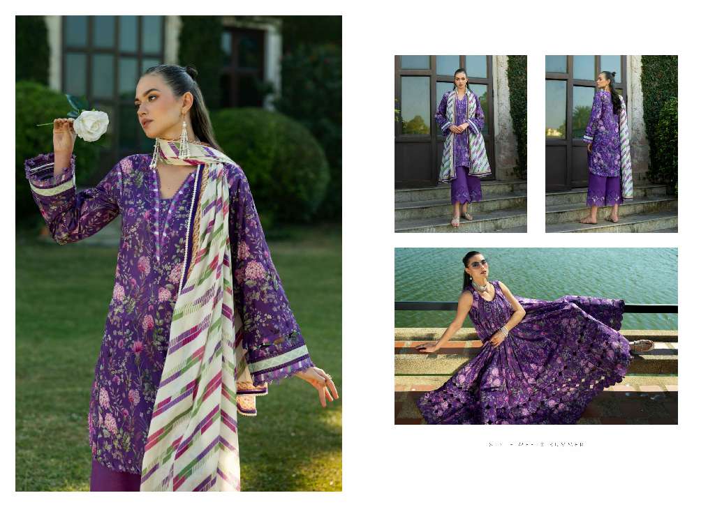 ELAF PRINTED LAWN COLLECTION 2025 WHOLESALE TRENDY ORIGINAL PAKISTANI SUITS