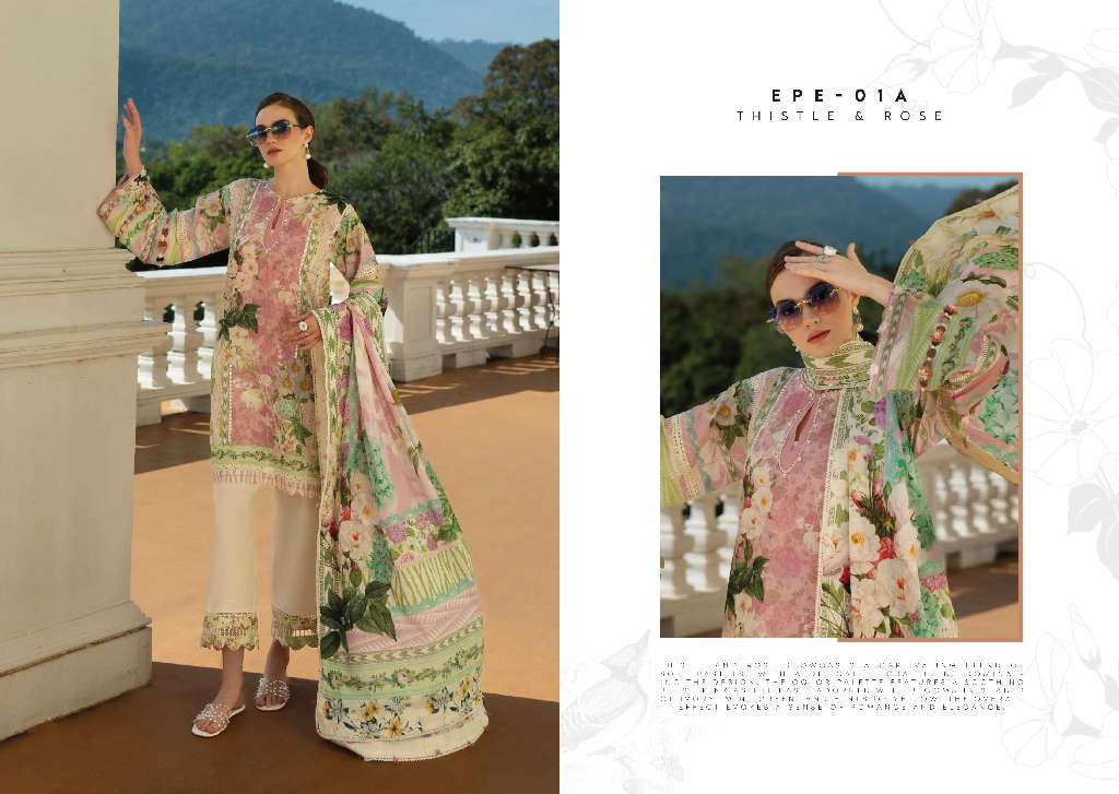 ELAF PRINTED LAWN COLLECTION 2025 WHOLESALE TRENDY ORIGINAL PAKISTANI SUITS