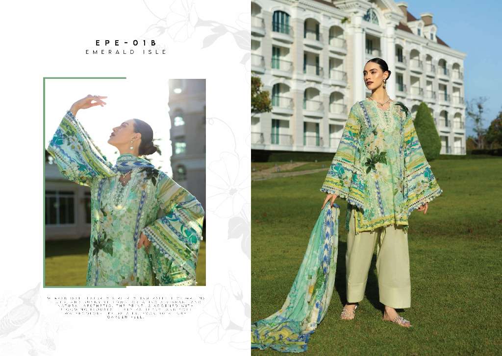 ELAF PRINTED LAWN COLLECTION 2025 WHOLESALE TRENDY ORIGINAL PAKISTANI SUITS