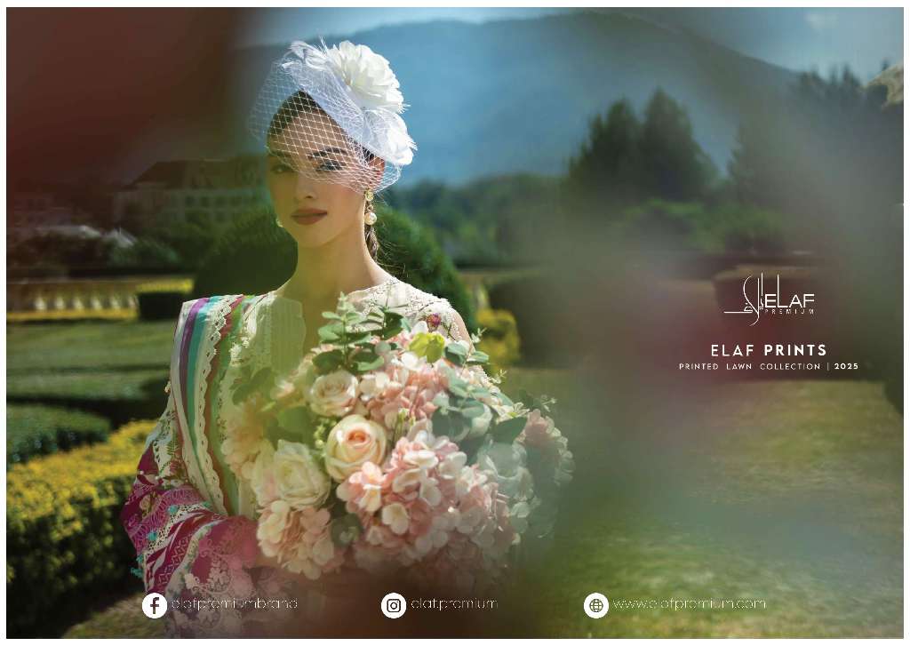 ELAF PRINTED LAWN COLLECTION 2025 WHOLESALE TRENDY ORIGINAL PAKISTANI SUITS