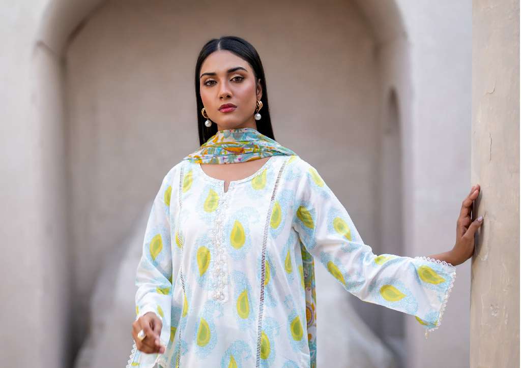 REGALIA IDENTIC WHOLESALE SEPARATES LAWN WITH BAMBER DUPATTA ORIGINAL PAKISATNI SUITS