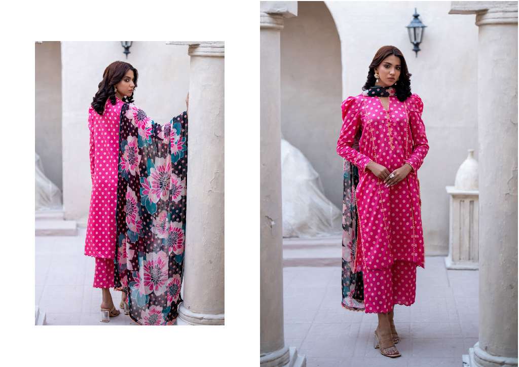 REGALIA IDENTIC WHOLESALE SEPARATES LAWN WITH BAMBER DUPATTA ORIGINAL PAKISATNI SUITS