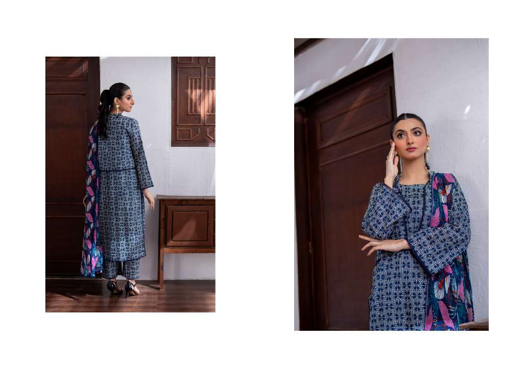 REGALIA IDENTIC WHOLESALE SEPARATES LAWN WITH BAMBER DUPATTA ORIGINAL PAKISATNI SUITS