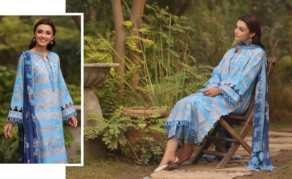 CHARIZMA C-PRINTS WHOLESALE 3 PCS PRINTED LAWN COLLECTION ORIGINAL PAKISTANI SUITS